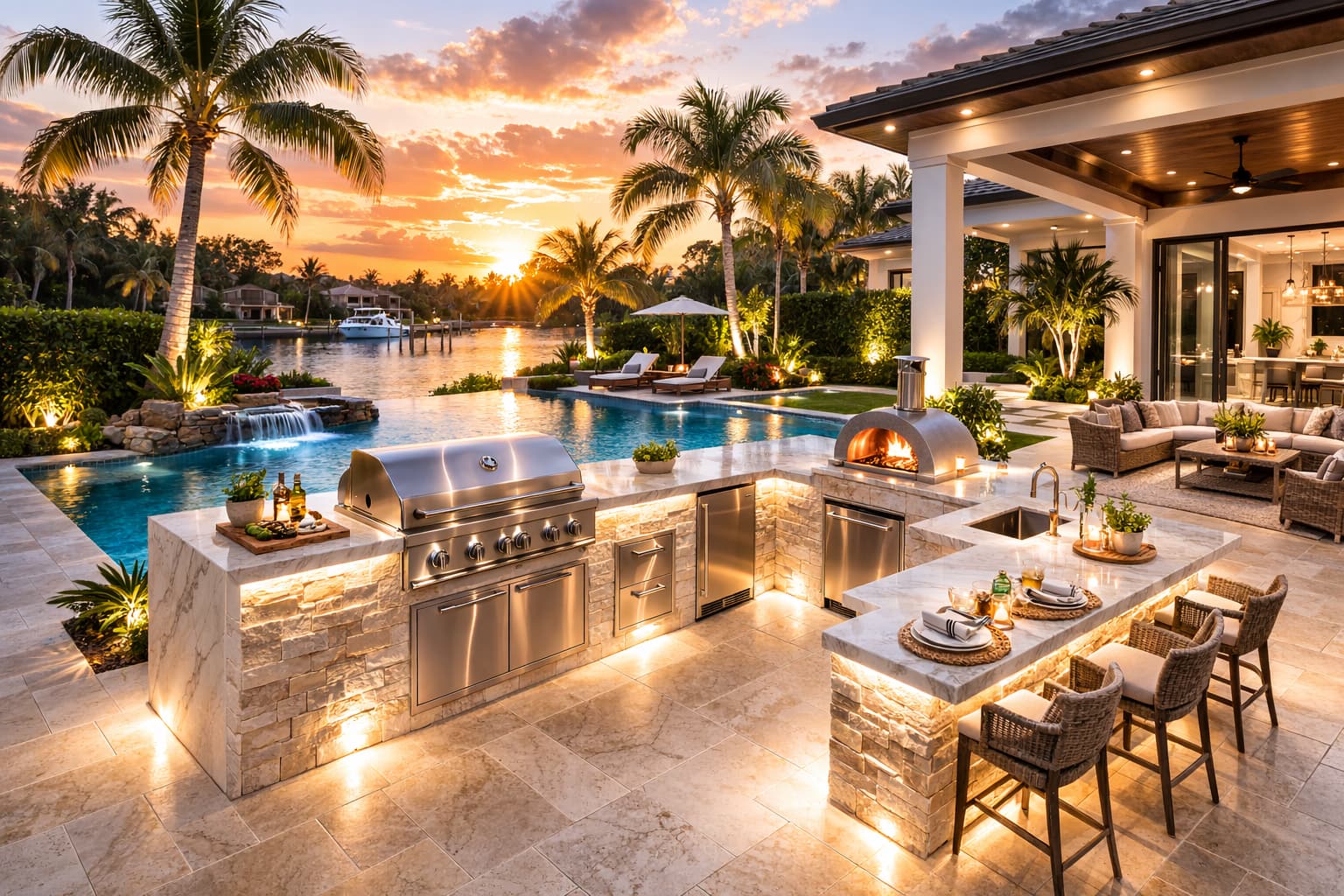 Outdoor Kitchen Tampa | Custom Outdoor Kitchens FL
